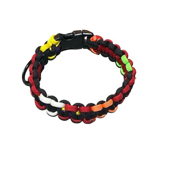 Handmade paracord dog, cat collar - Picture 3 of 7